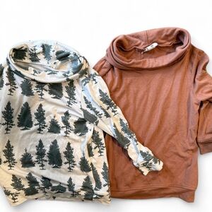 Boys Kate Quinn bundle 18-24m Long Sleeve mock neck top | boys bamboo tops